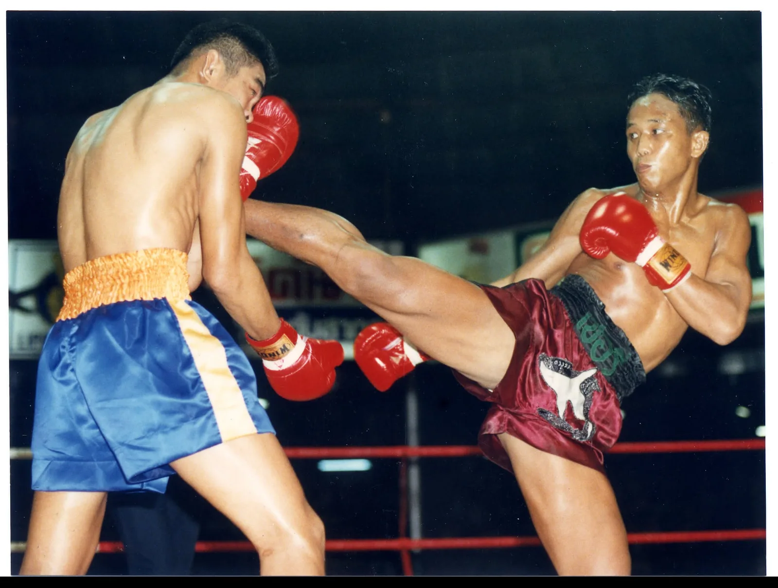 When the Black Shark collides with the Deadly Kisser - Fight of the Year 1991.